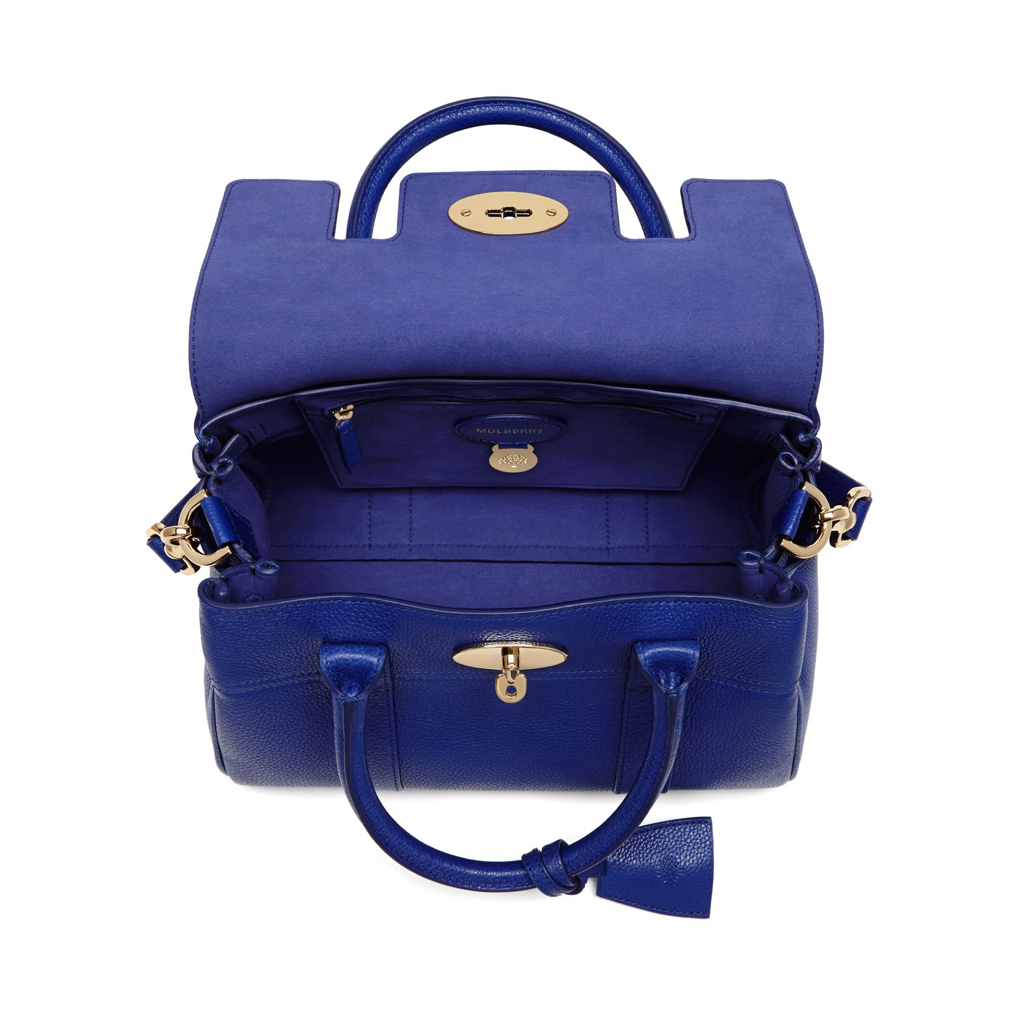 Mulberry, Bags, New With Paperwork Mulberry Blue Bayswater Backpack In  Midnight Blue