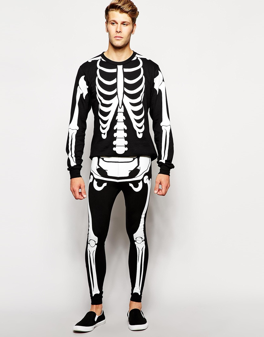 American Apparel Skeleton Glow in The 