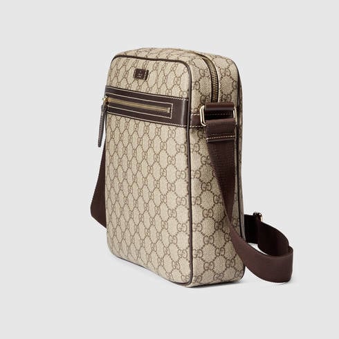 Lyst - Gucci Gg Plus Shoulder Bag in Natural for Men