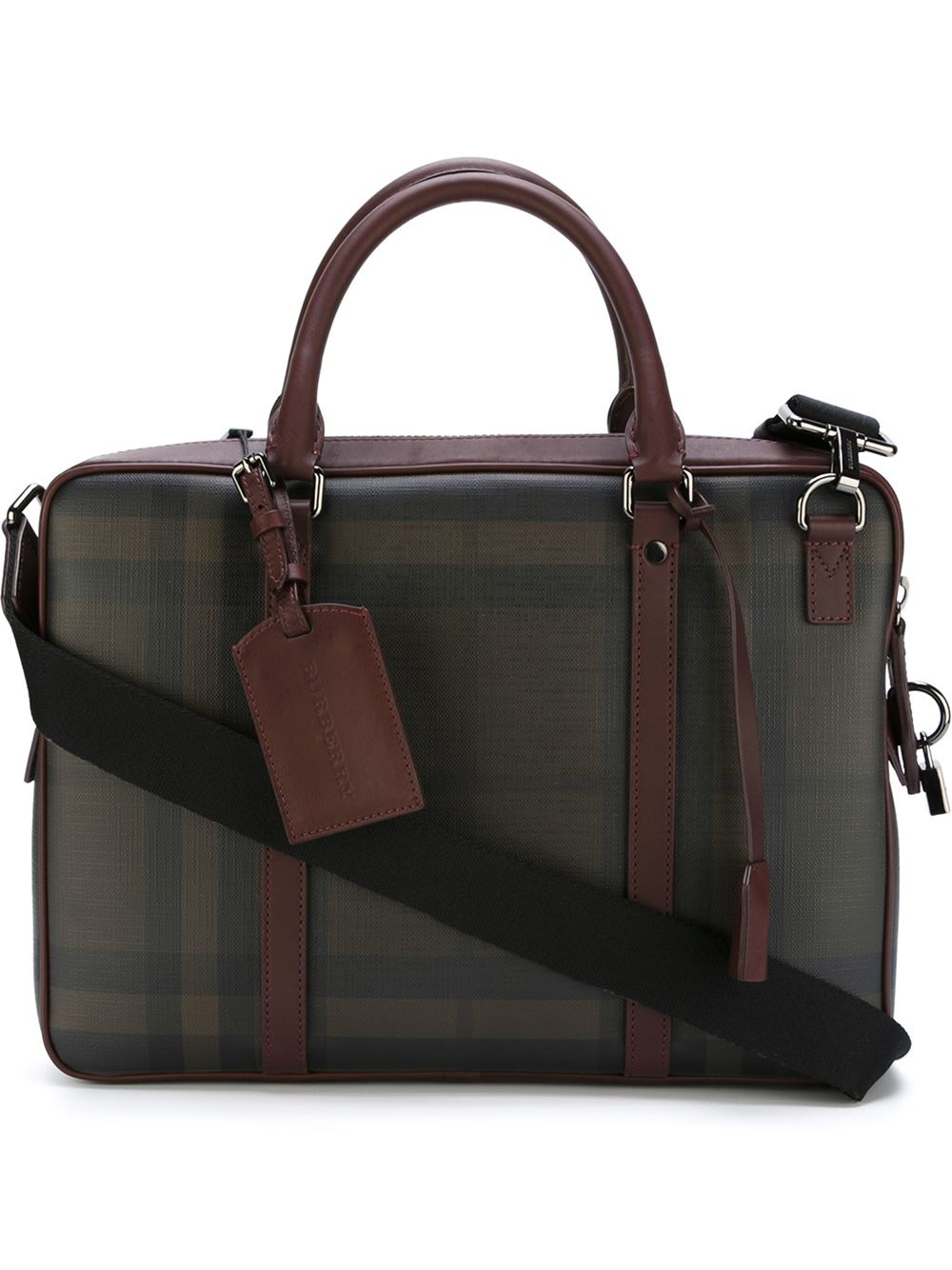 Burberry Laptop Bag in Red for Men | Lyst