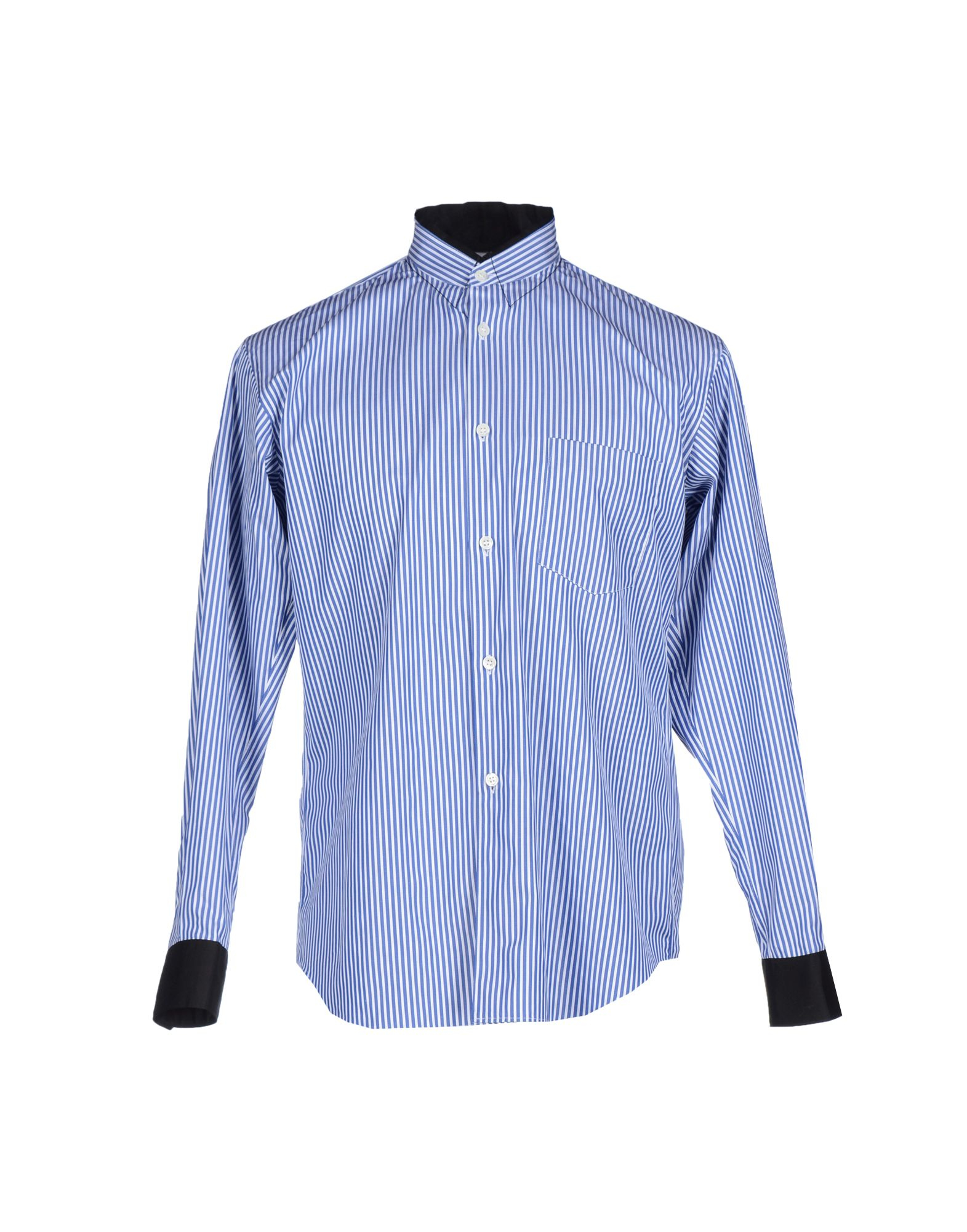 comme des garcons shirt blue