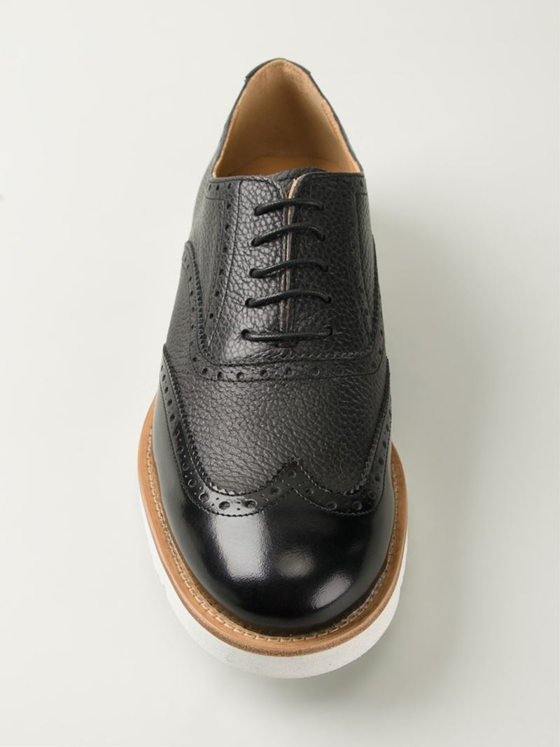 brogues white sole