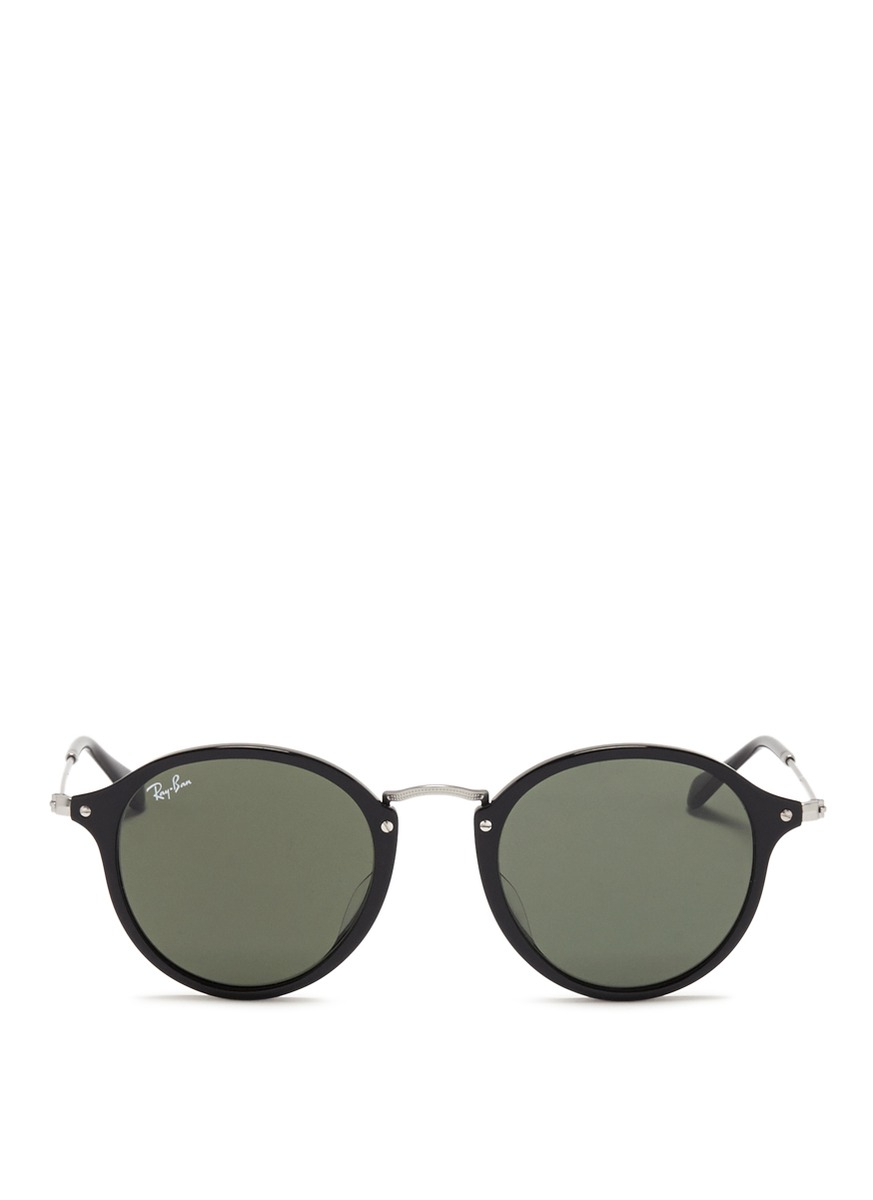 ray ban round acetate