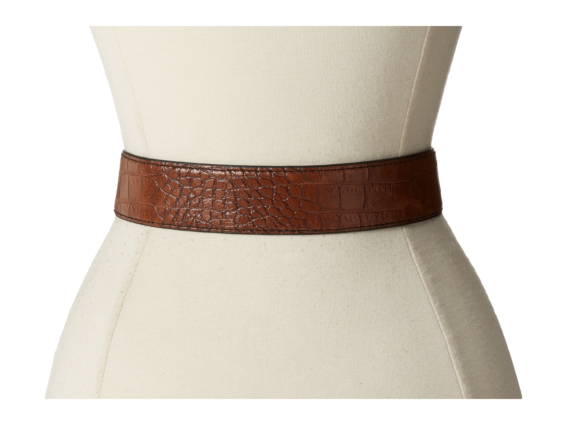 BCBGMAXAZRIA Toggle Waist Belt in Brown Lyst