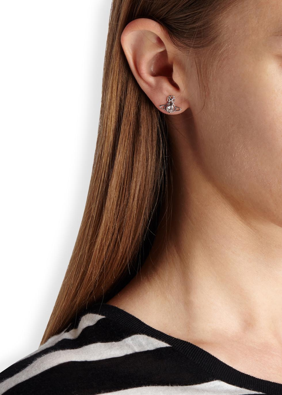 Vivienne Westwood Nora Silver Tone Orb Earrings In Metallic Lyst