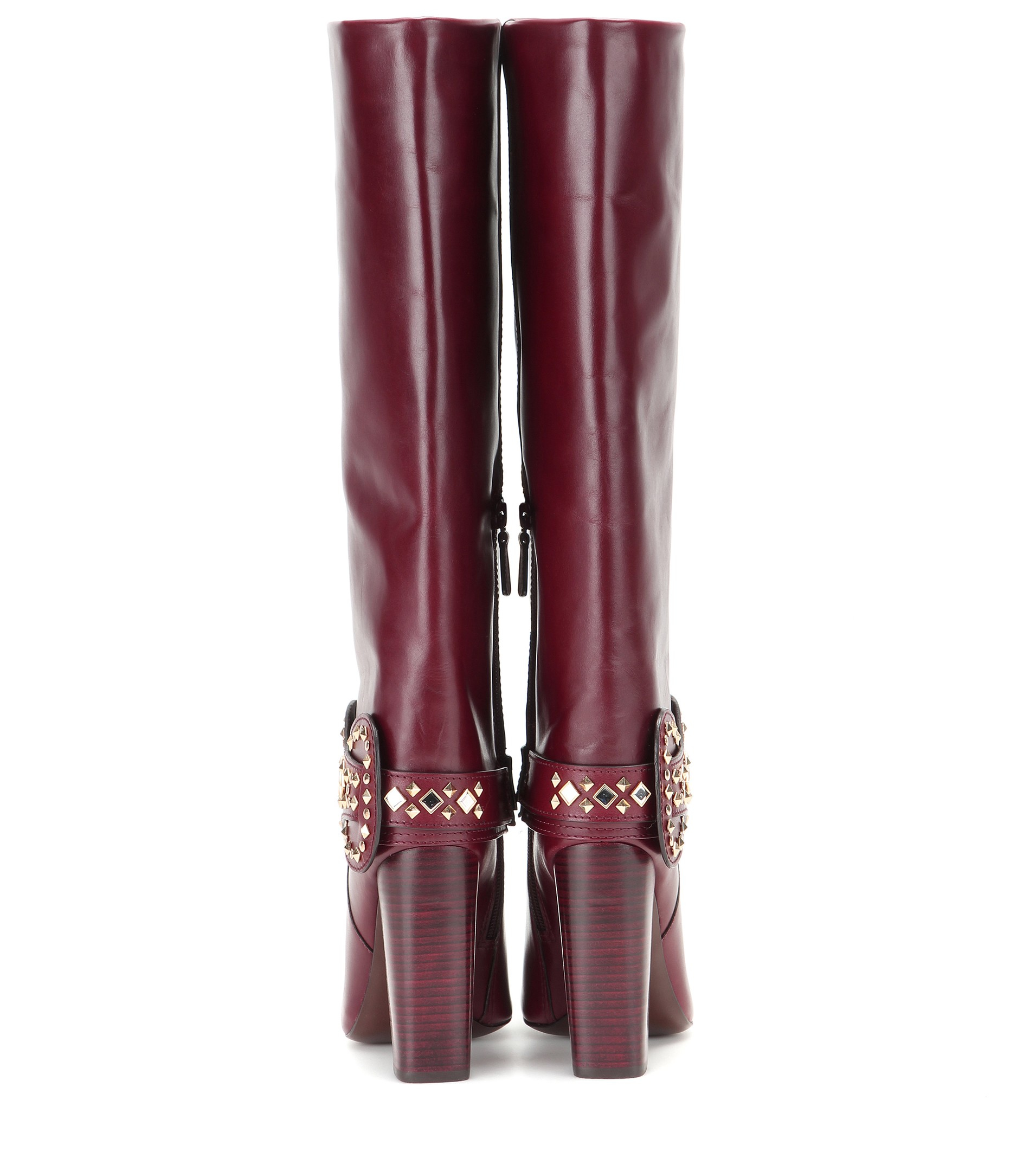 tory burch knee high suede boots
