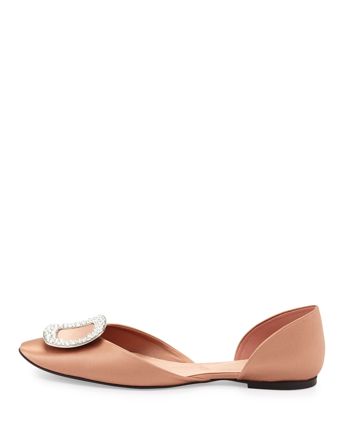 roger vivier chips flats