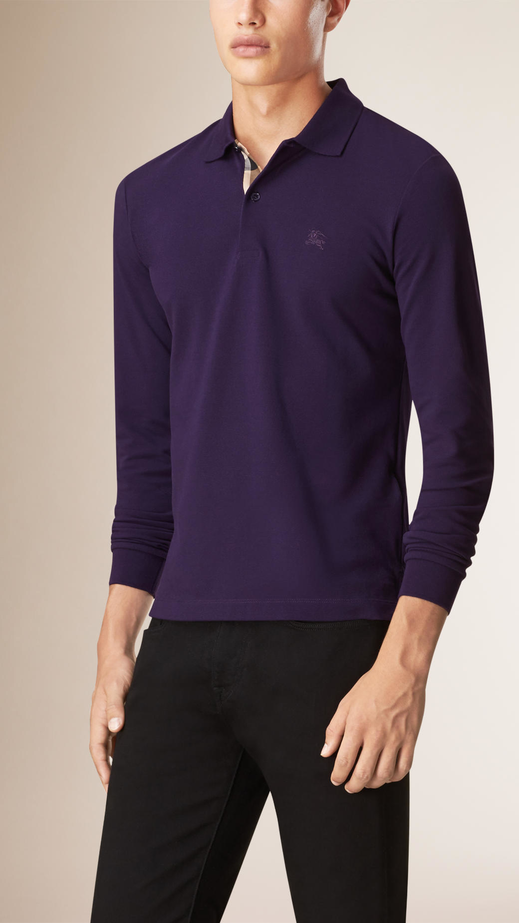 burberry purple polo Cinosural International School
