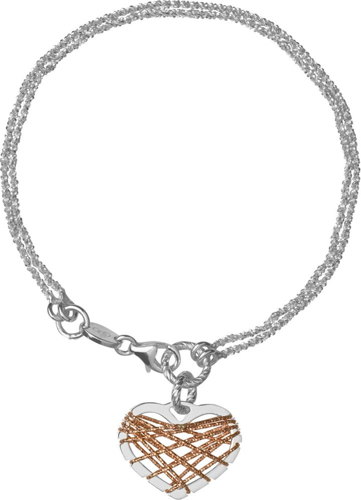 Links Of London Dream Catcher Heart Bracelet Lyst