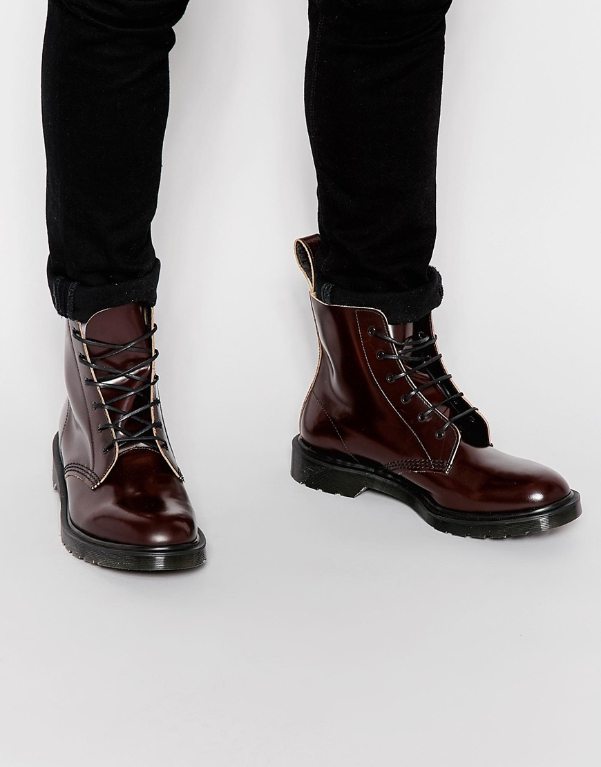 Lyst - Dr. Martens Made In England Arthur Boots in Purple for Men