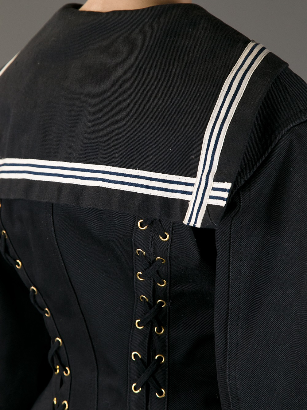 Jean Paul Gaultier Fitted Sailor Jacket 