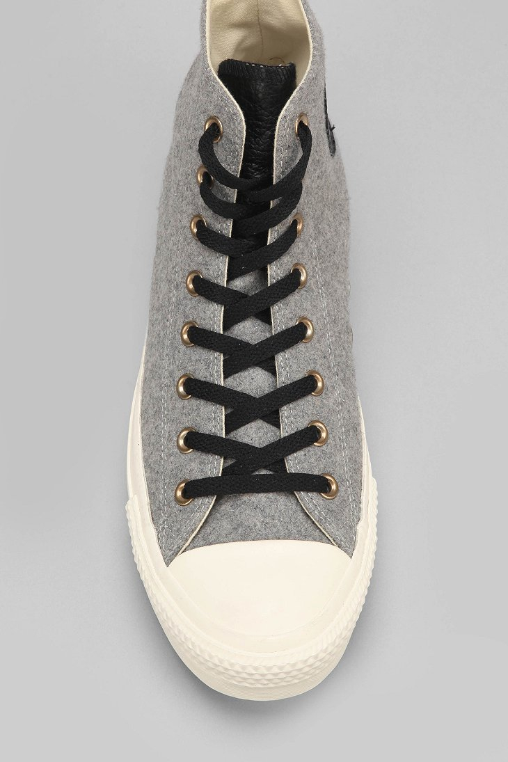 grey wool converse