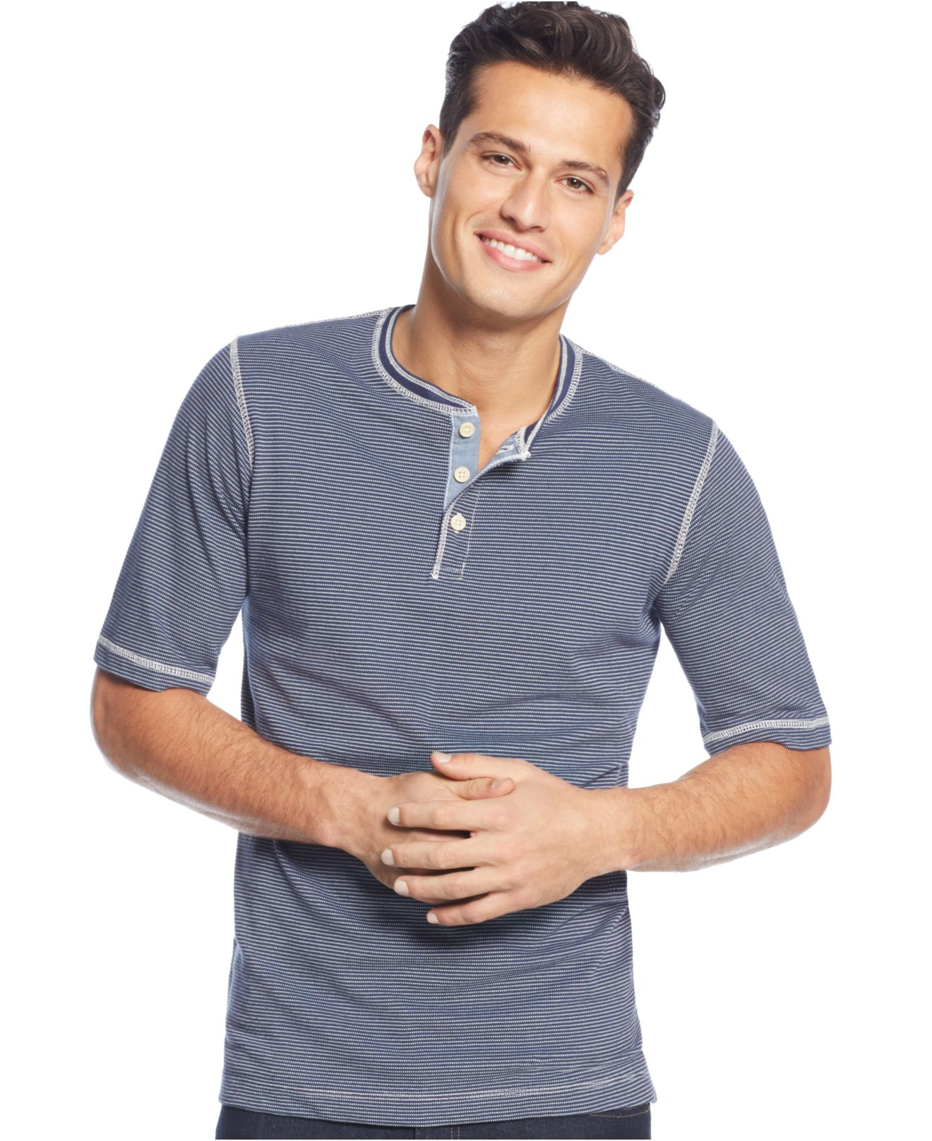 Men s Thermal Henley Short Sleeve At Mark Dunning Blog