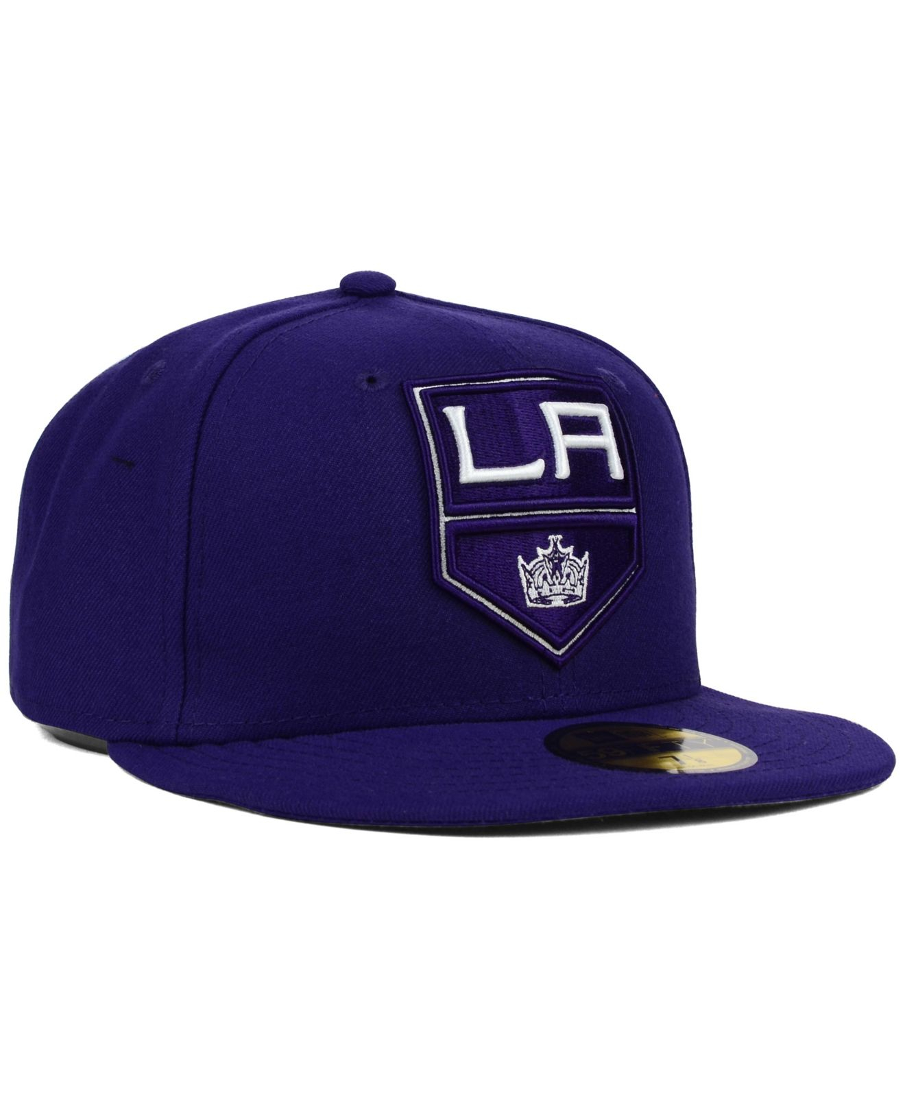 KTZ Los Angeles Kings C-dub 59fifty Cap in Purple for Men | Lyst