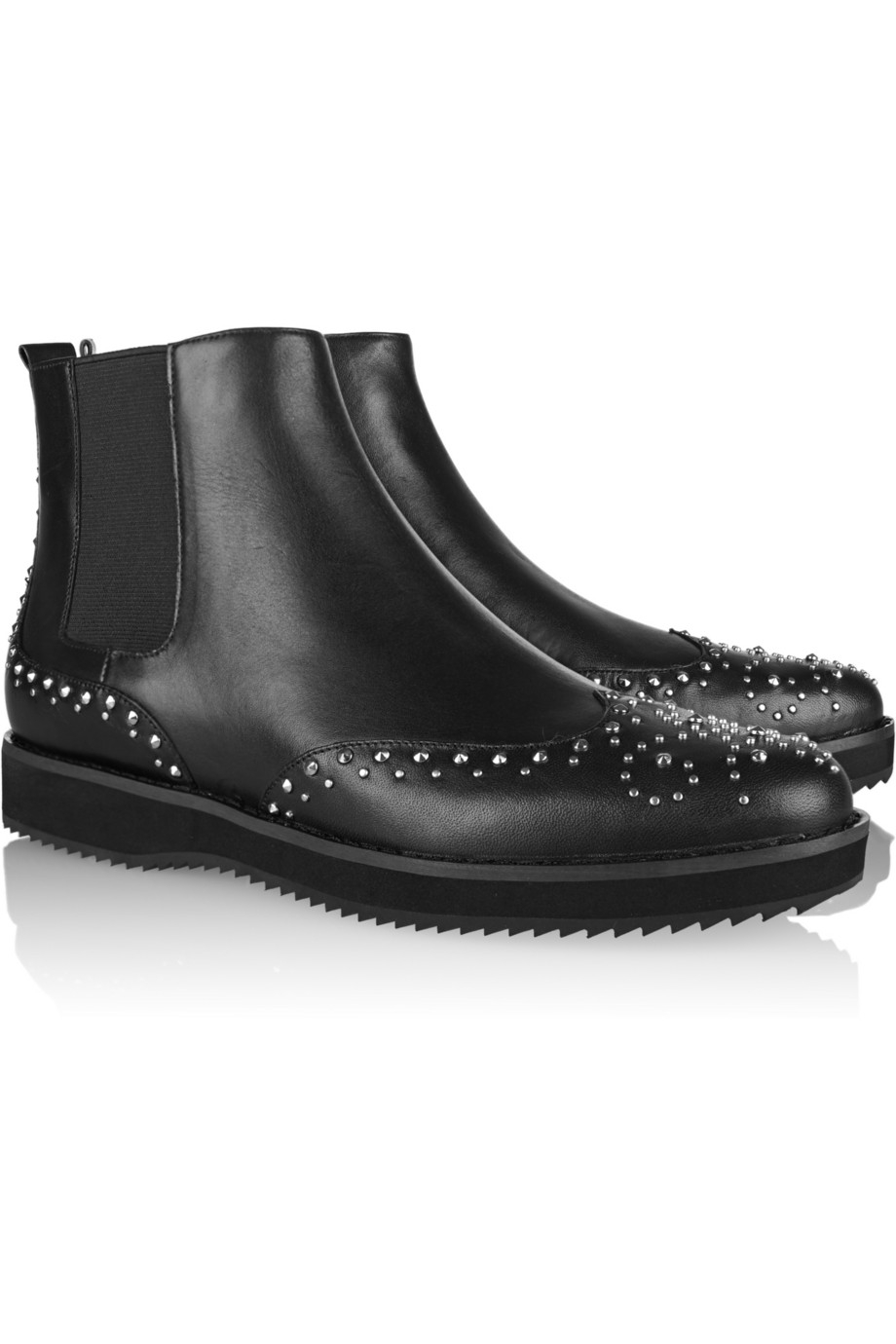 chelsea boots women studded