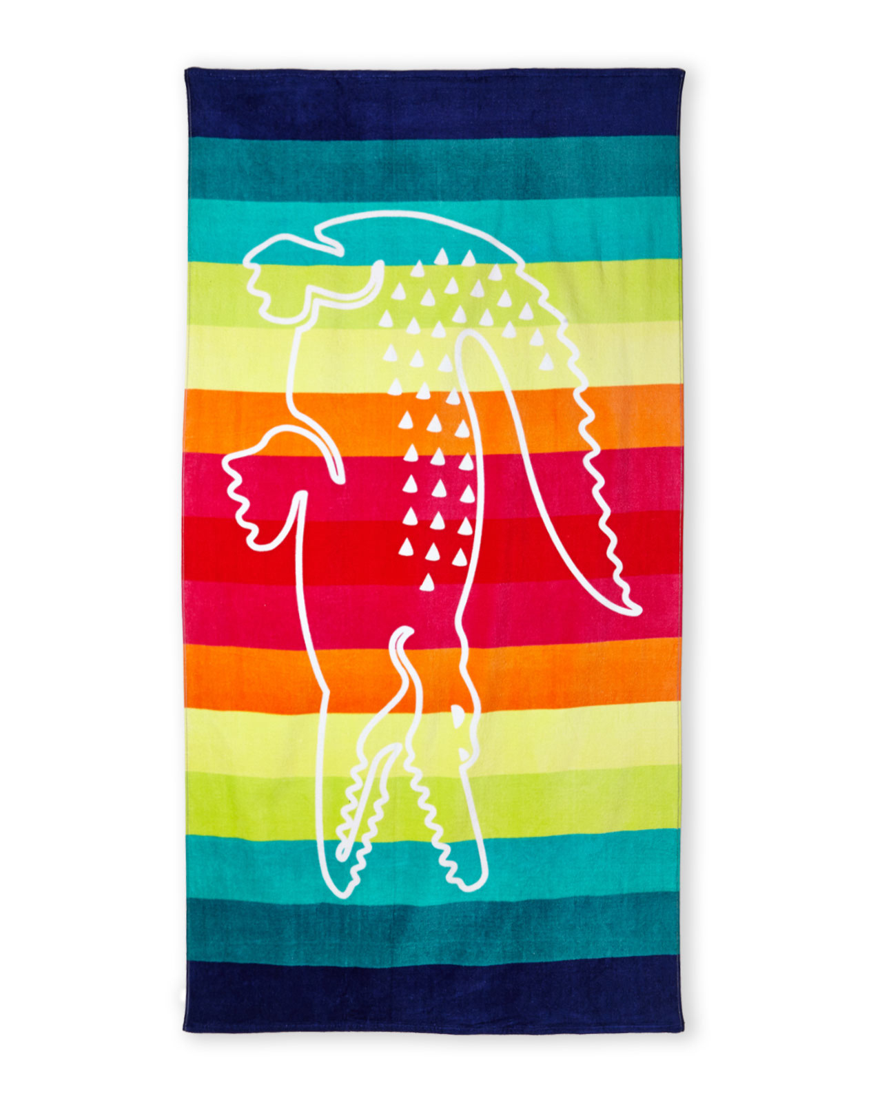 lacoste towels beach