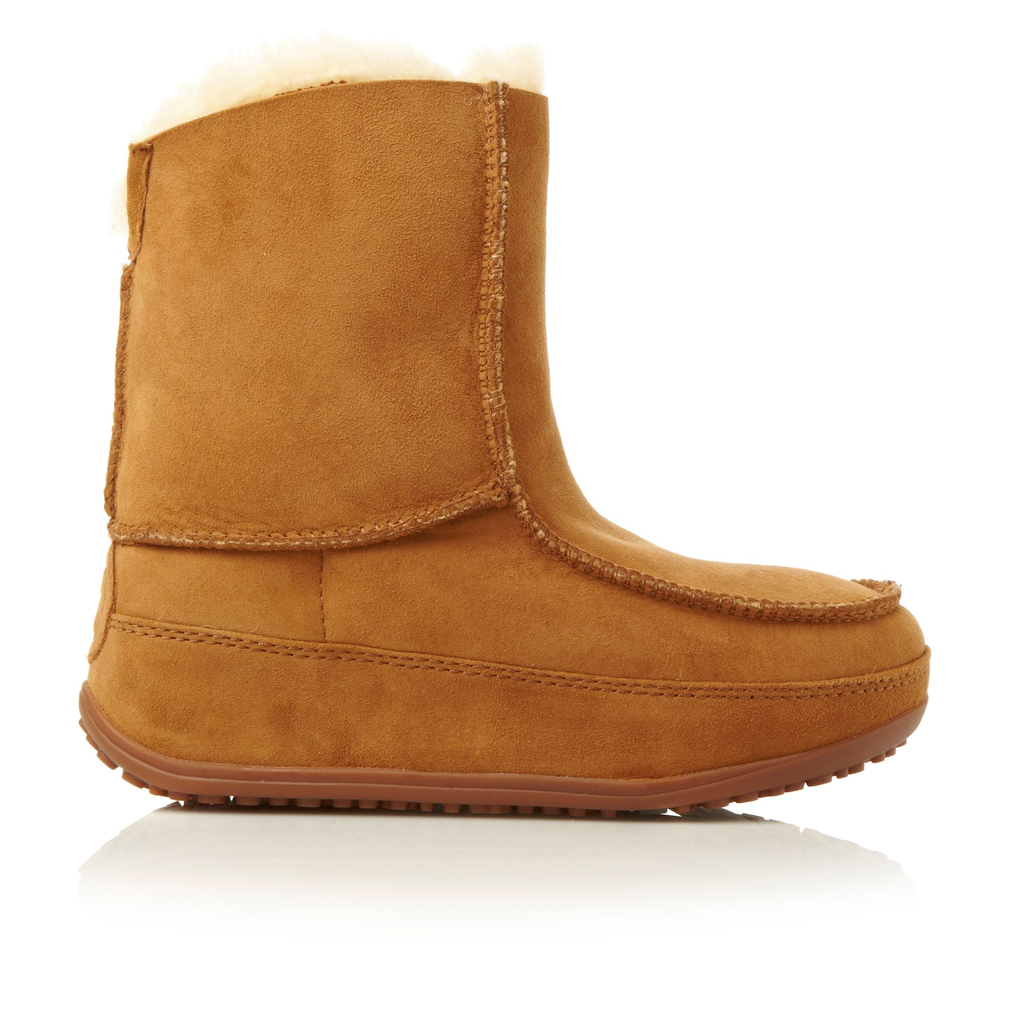 Fitflop Mukluk Moc 2 Short Warm Lined Boots in Tan (Brown) Lyst