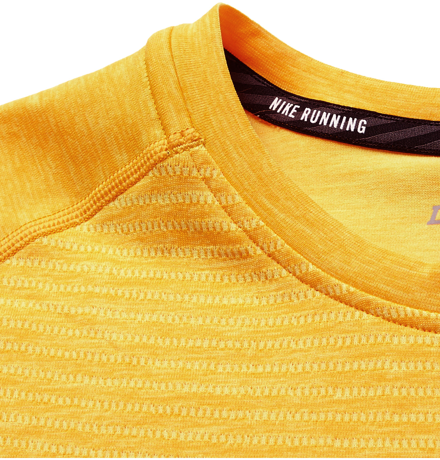 nike dri fit t shirt yellow