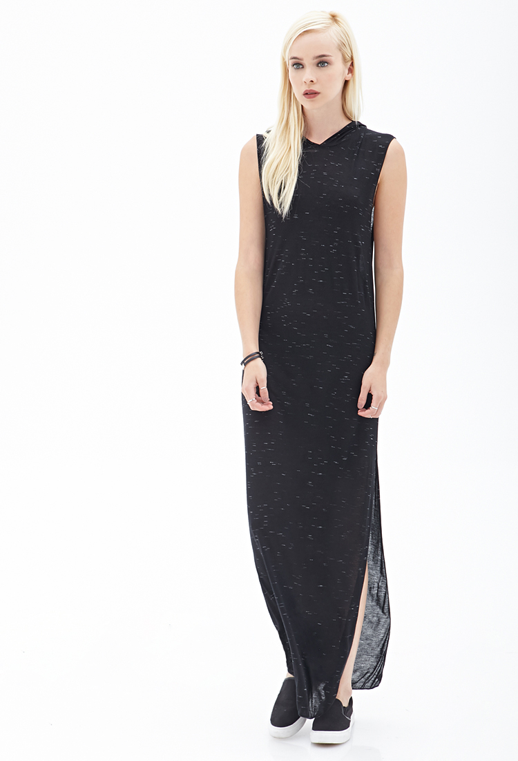 Hooded Maxi Dress