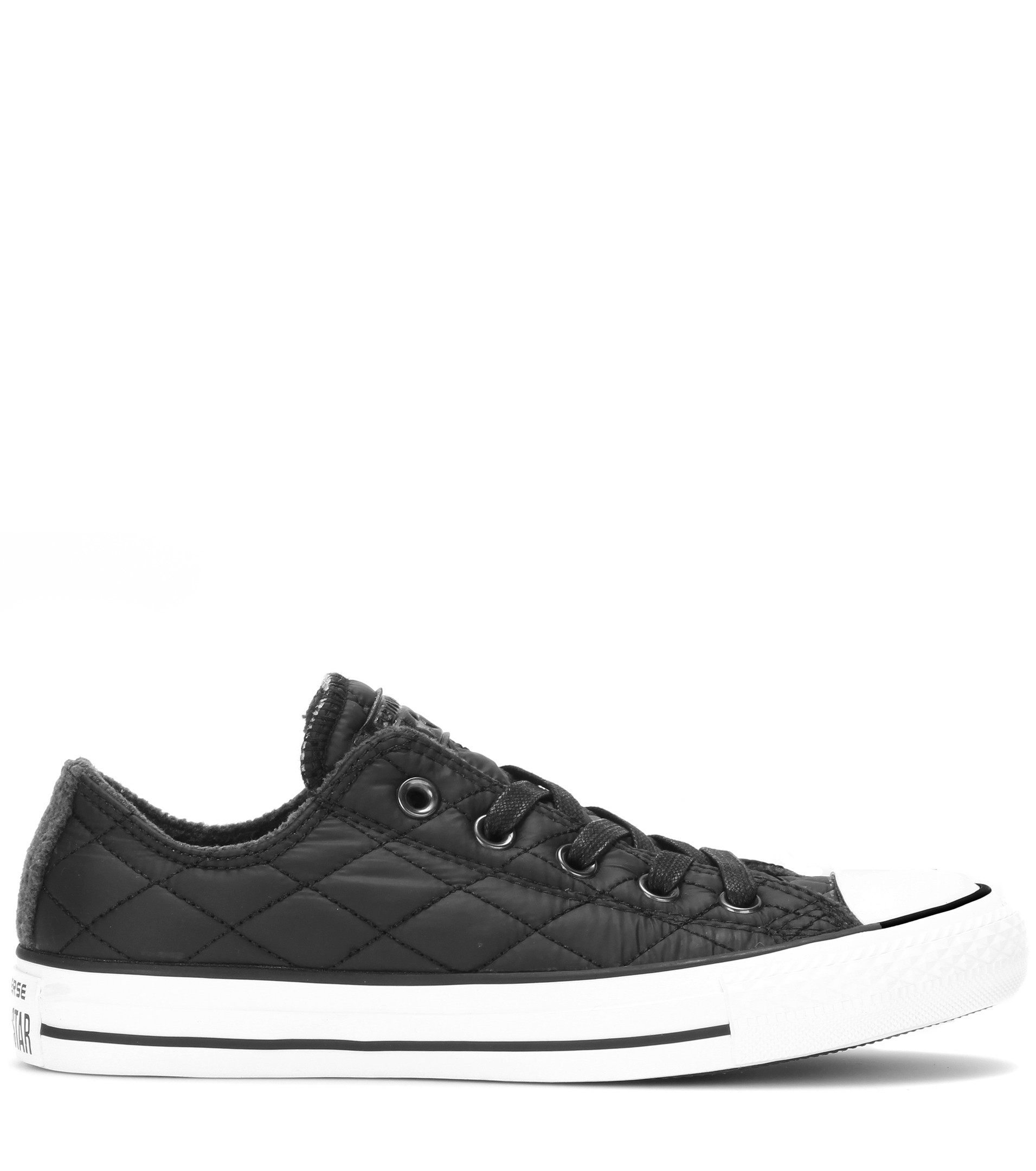 Converse Chuck Taylor All Star Quilted Sneakers in Black | Lyst