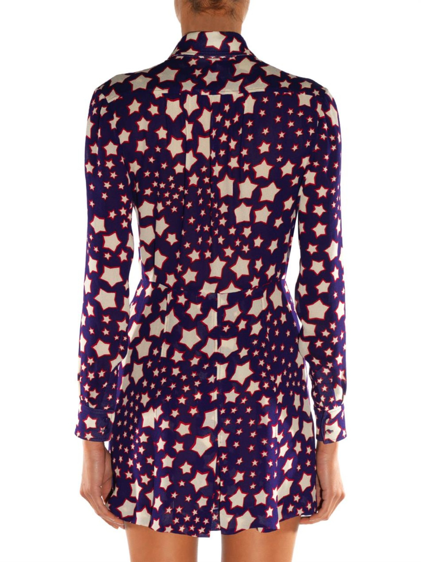 cream and black polka dot dress