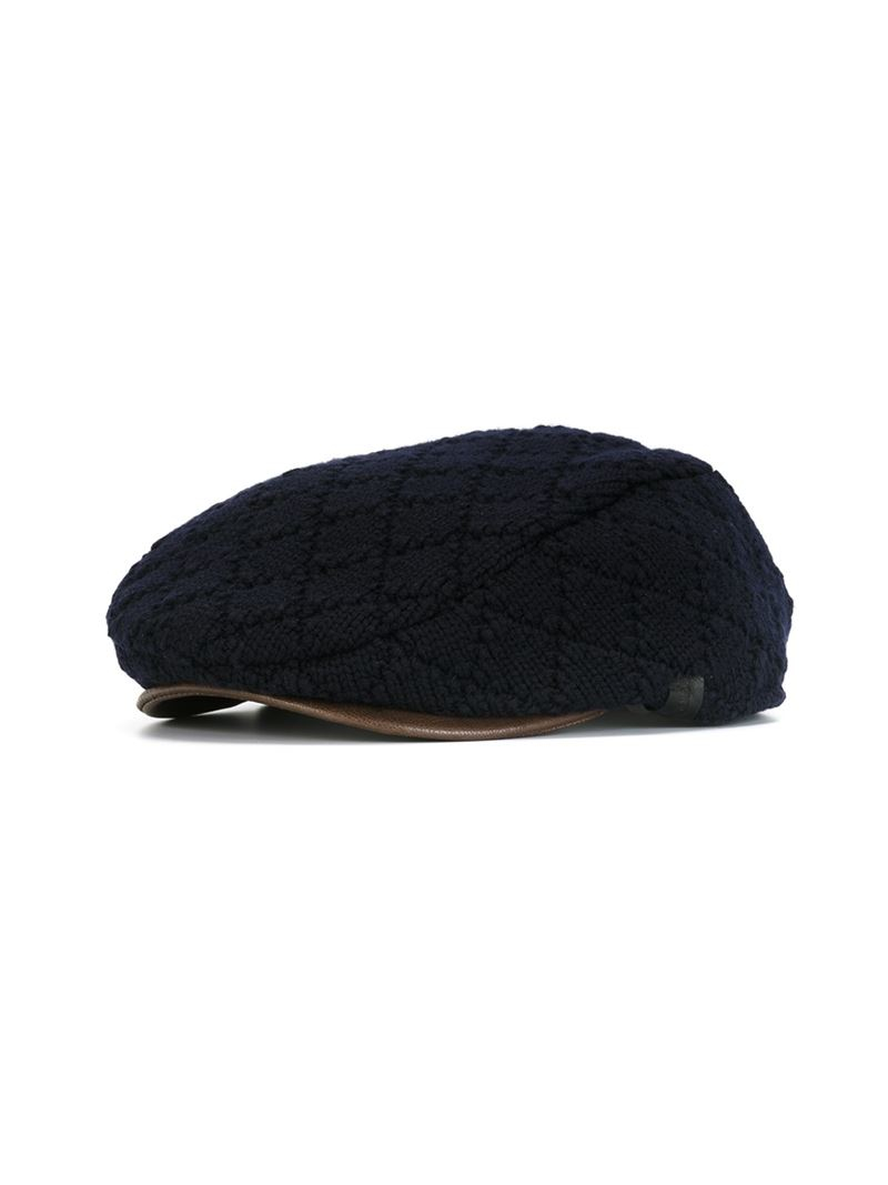 armani flat cap