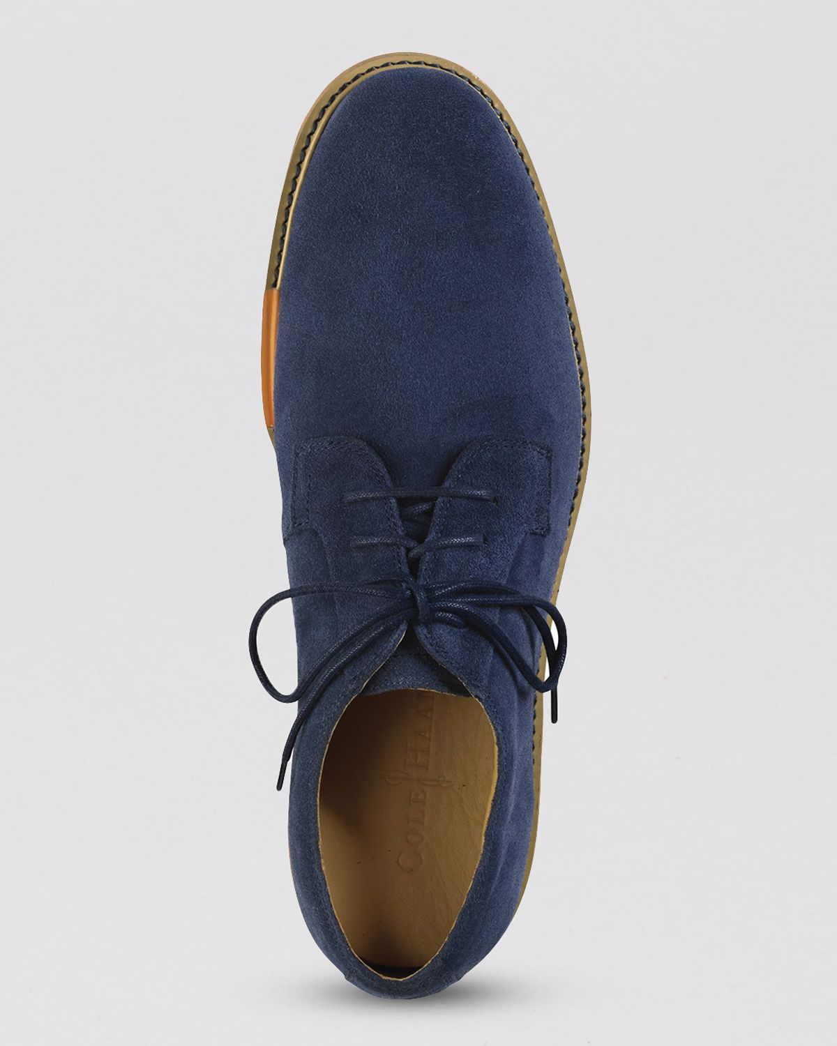 cole haan blue oxfords