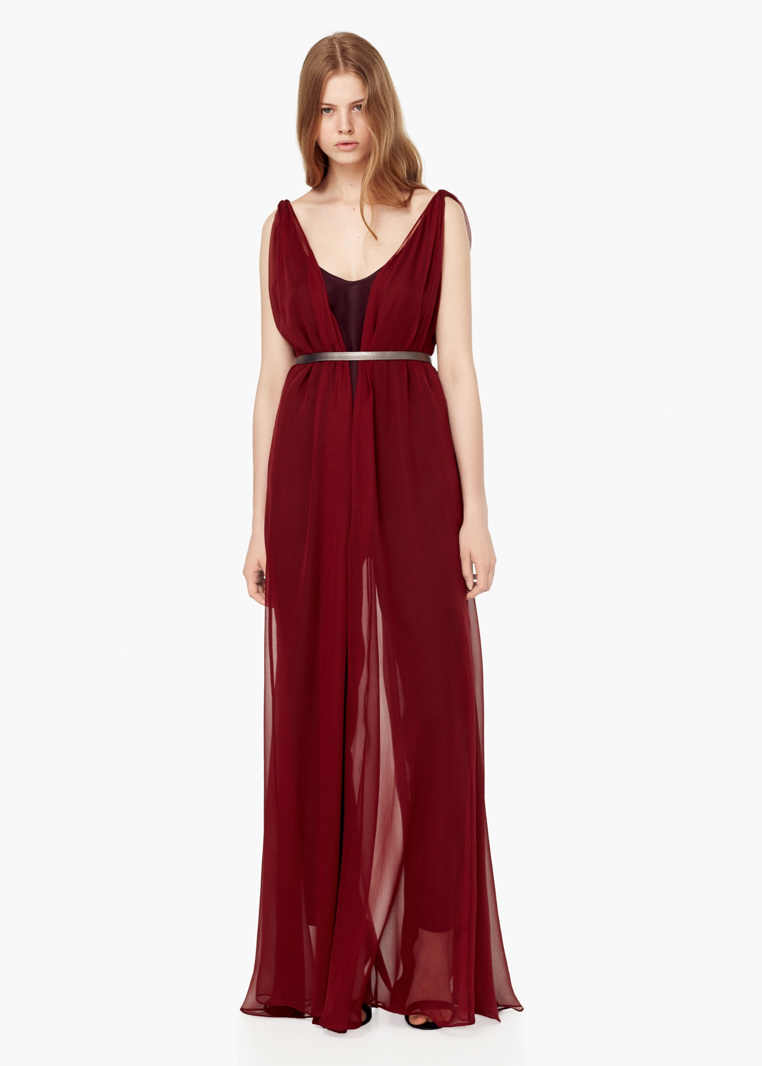 mango purple jumpsuit