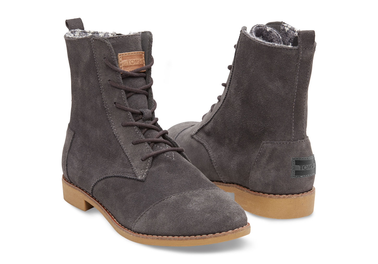 toms gray boots