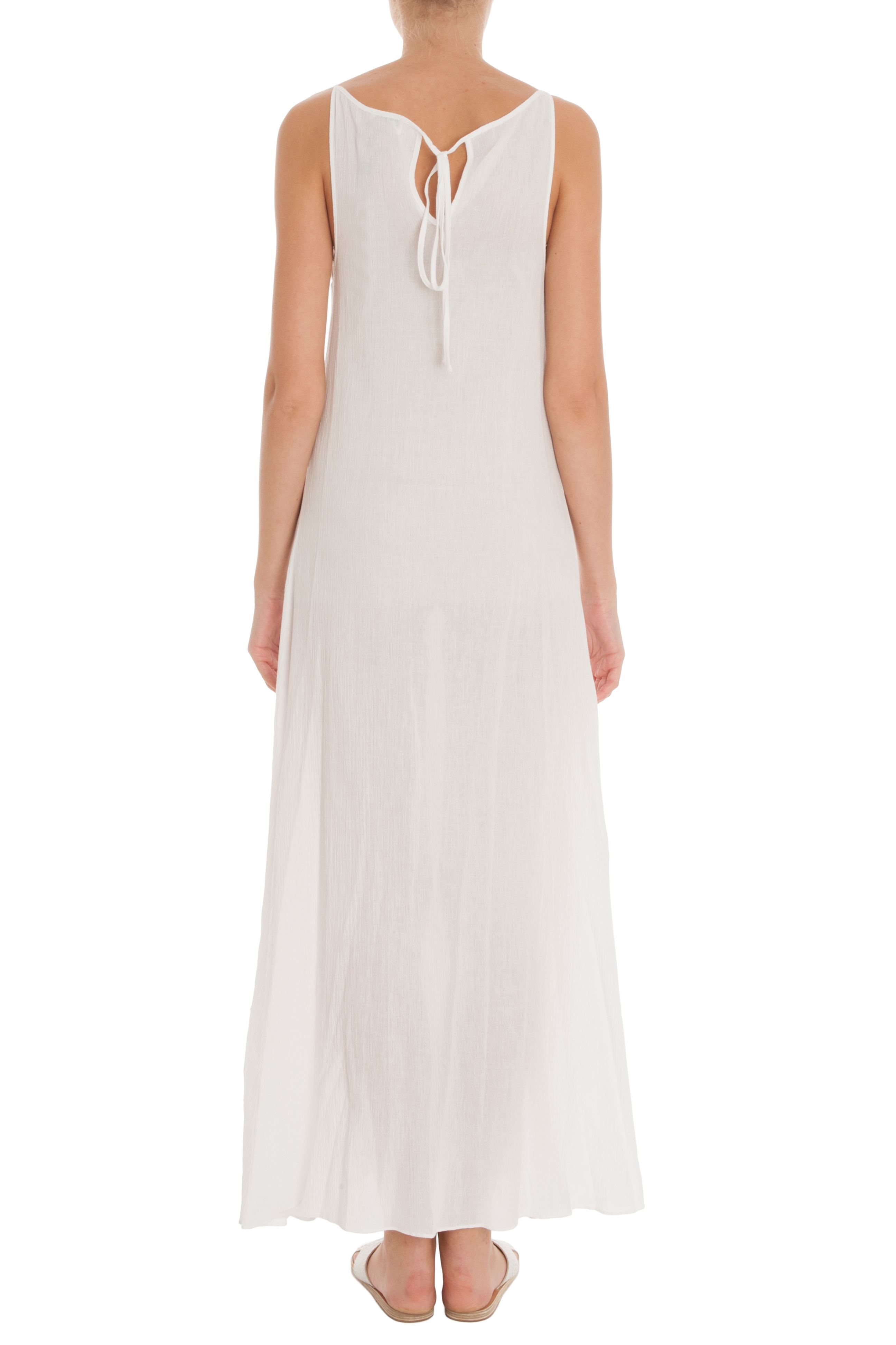 Miguelina Kendell Cotton Gauze Dress in White Lyst