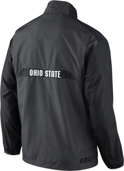 Nike Mens Ohio State Buckeyes Halfzip Pullover Jacket in Gray for Men ...