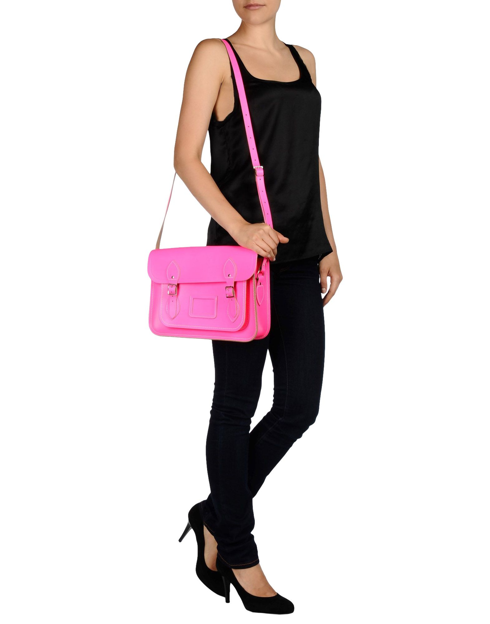 Cambridge satchel company Underarm Bags in Pink (Fuchsia) Lyst