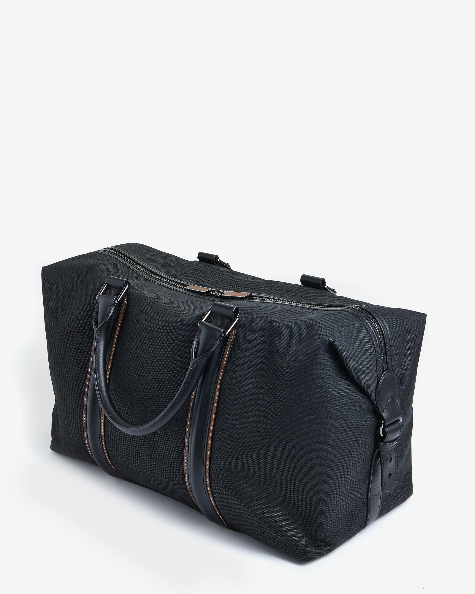 Ted baker Canvas And Leather Holdall in Black for Men