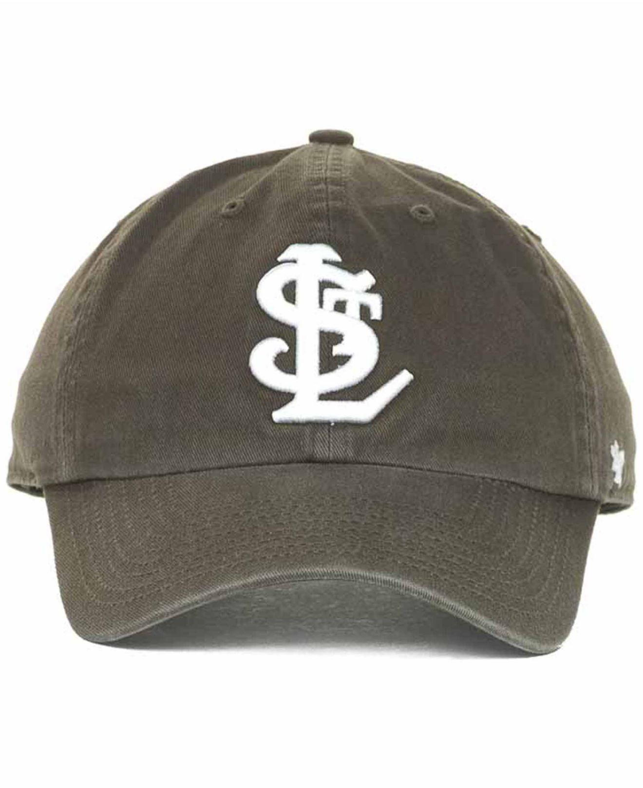 St. Louis Browns 47 Brand Cooperstown Natural Franchise Fitted Hat - Large