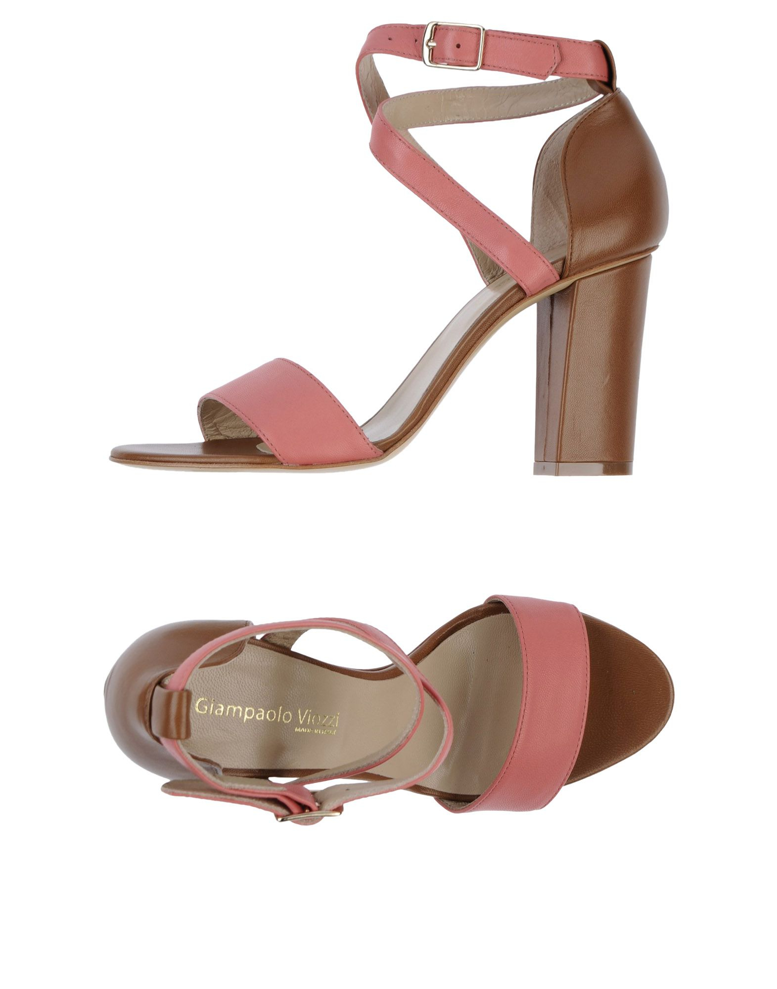 Giampaolo viozzi High-heeled Sandals in Pink (Pastel pink) - Save 69% ...