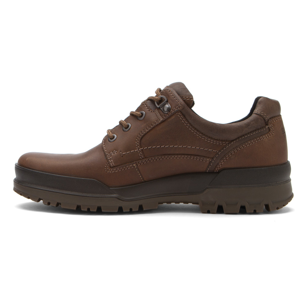 Ecco Rubber Track 6 Gtx® Plain Toe Tie in Brown for Men - Lyst