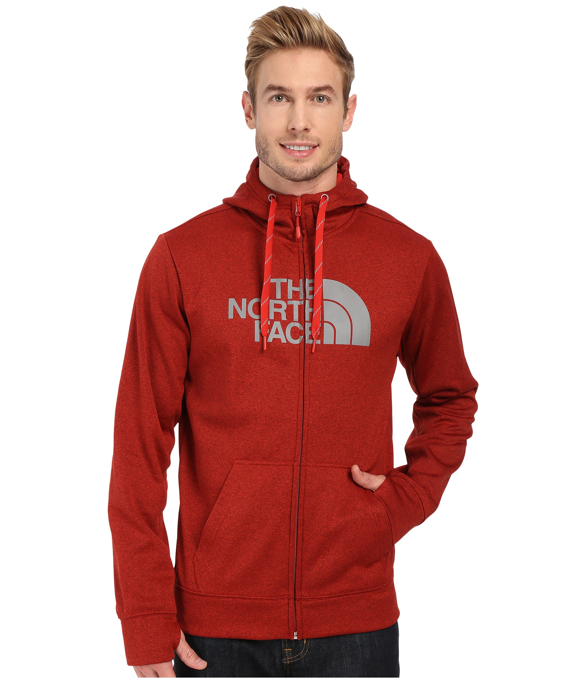 north face surgent full zip hoodie
