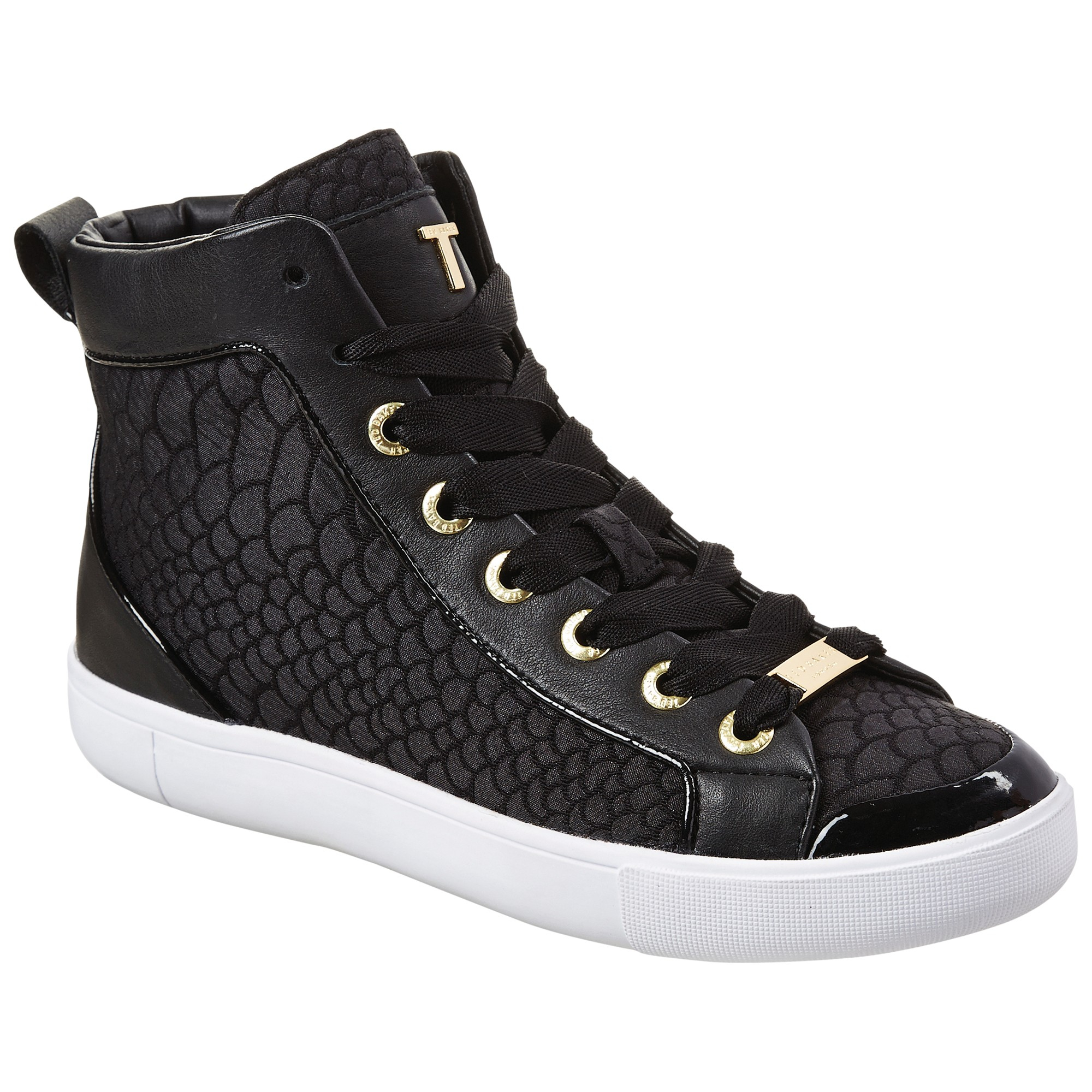 ladies high top trainers