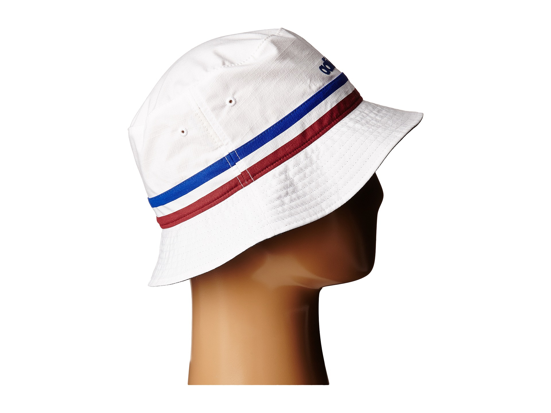 adidas Originals Cotton Uv Bucket Hat in White for Men Lyst