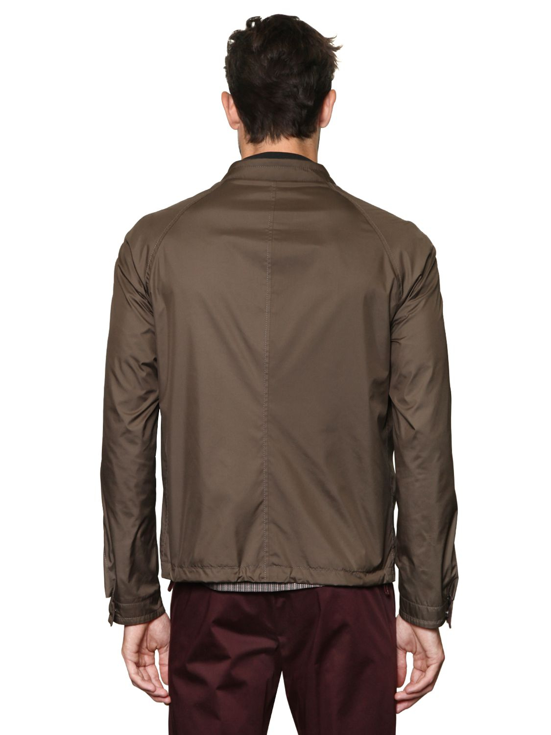 Ermenegildo Zegna Reversible Nylon Jacket In Red For Men Lyst Gallery