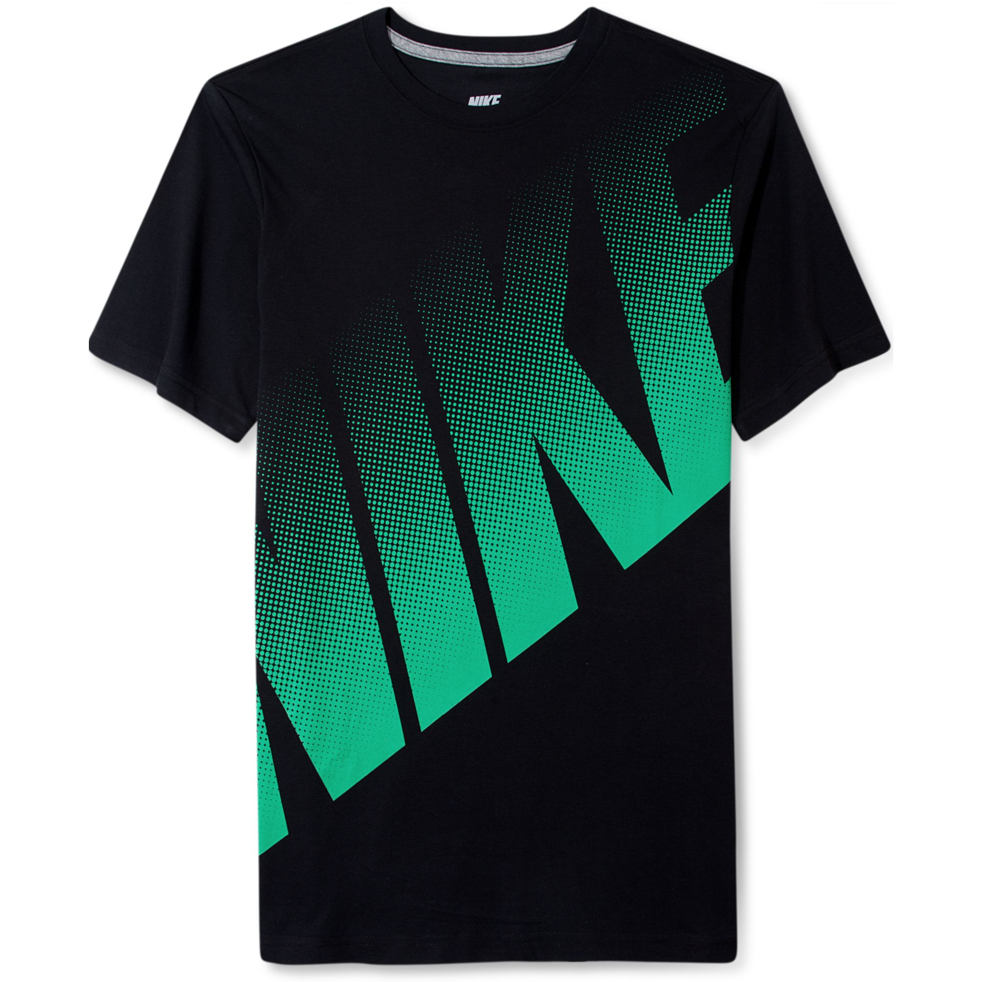 Nike Big Dot Logo Tshirt in Dark Grey Heather (Gray) for Men - Lyst