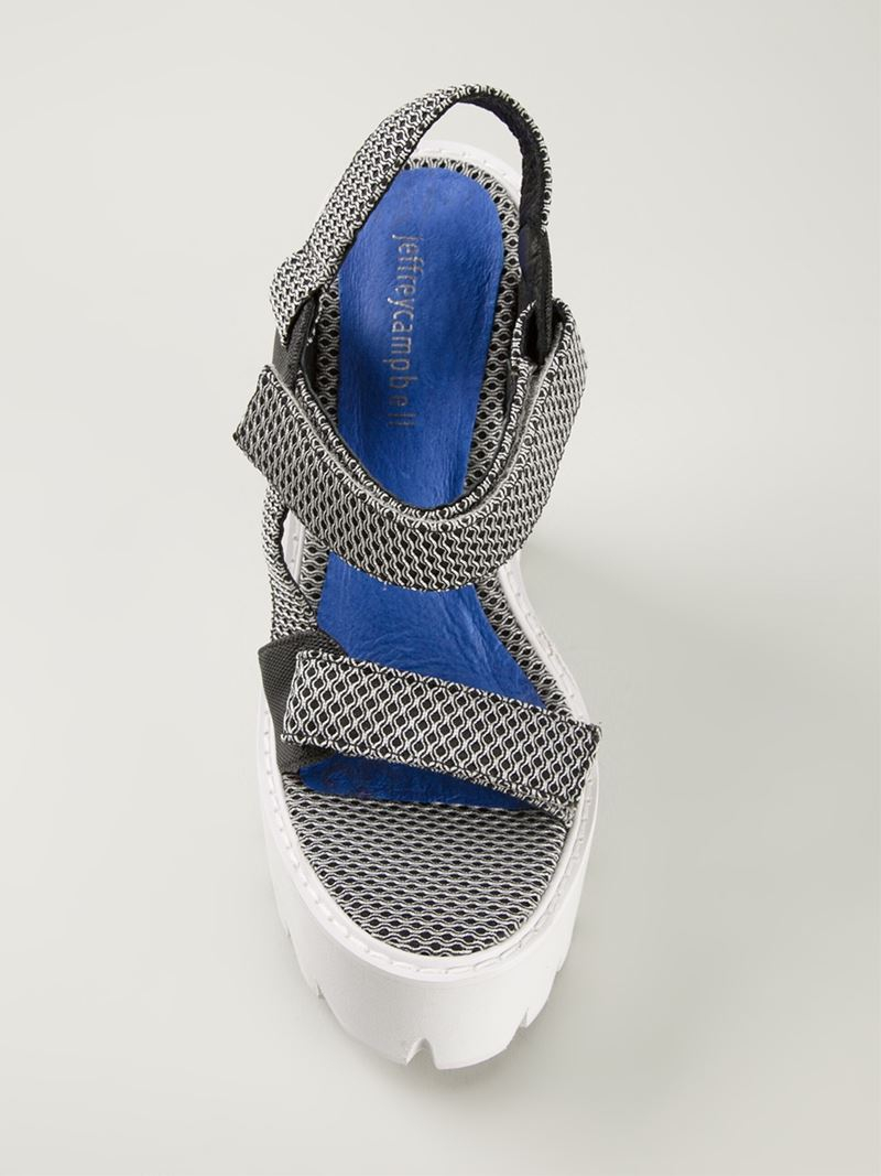 Jeffrey Campbell Velcro Strap Wedge 
