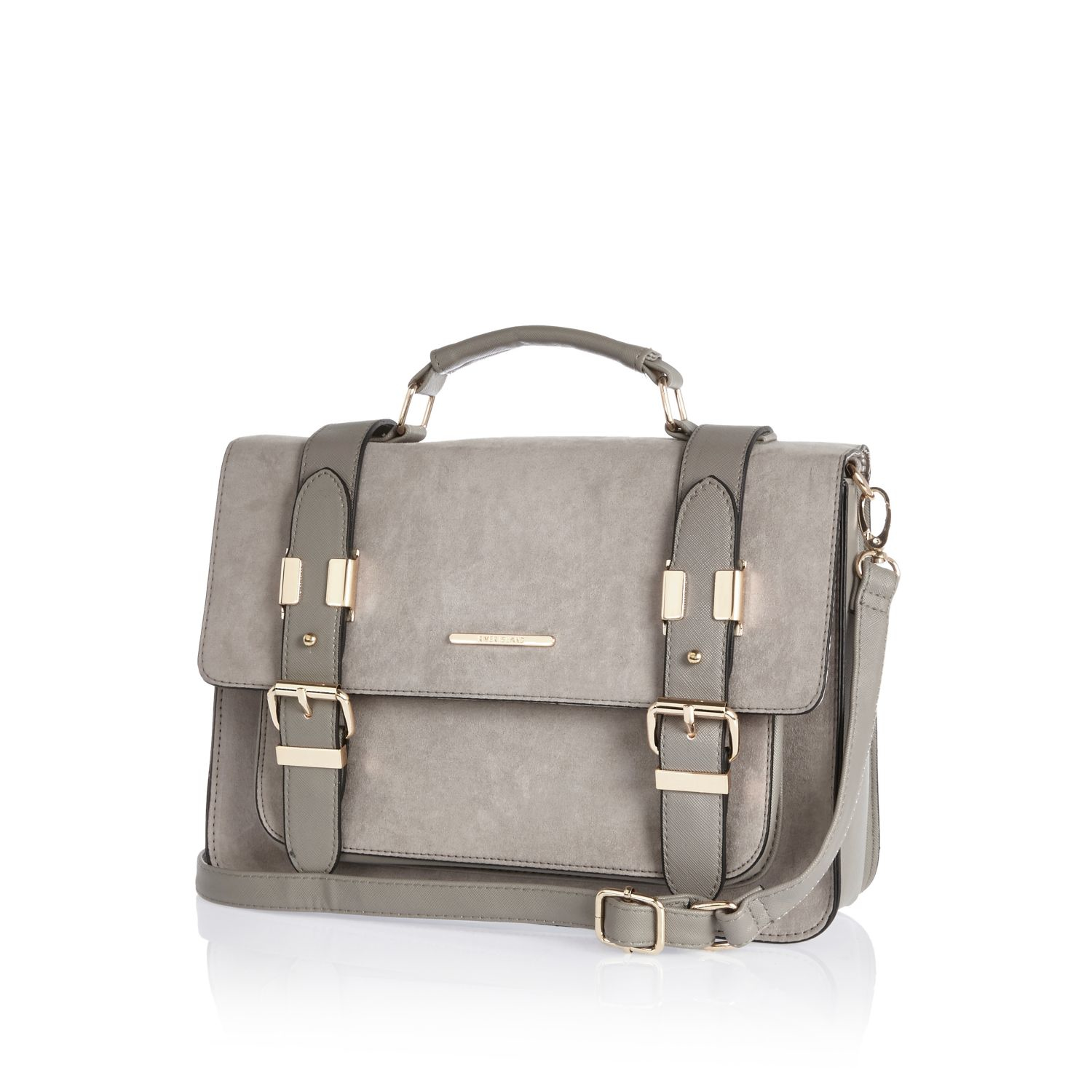 grey satchel