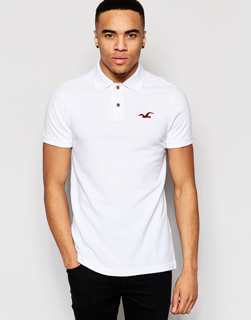 hollister polo muscle fit
