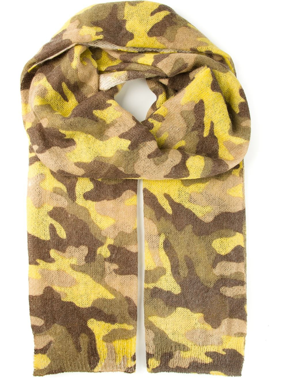 michael kors camo scarf