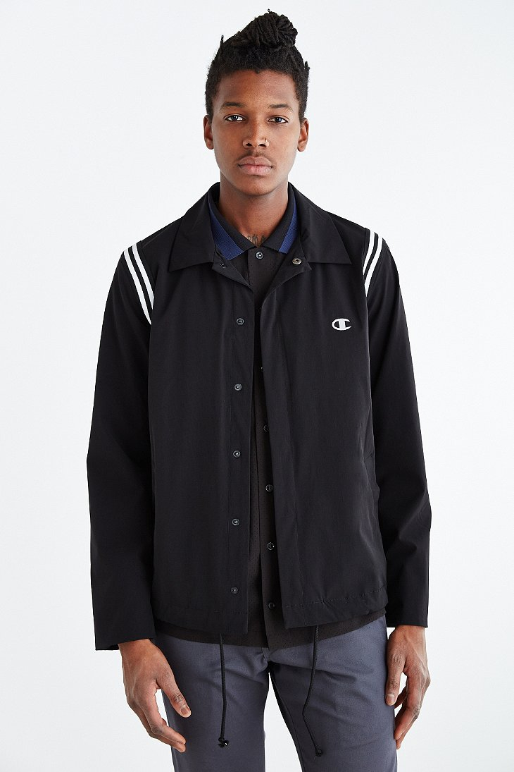 Champion Select Synthetic Champion X Wood Wood Coach Jacket in Black for  Men - Lyst