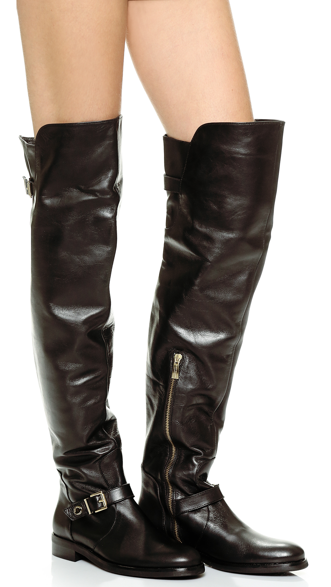 Kurt Geiger Rowland Over The Knee Boots - Black - Lyst