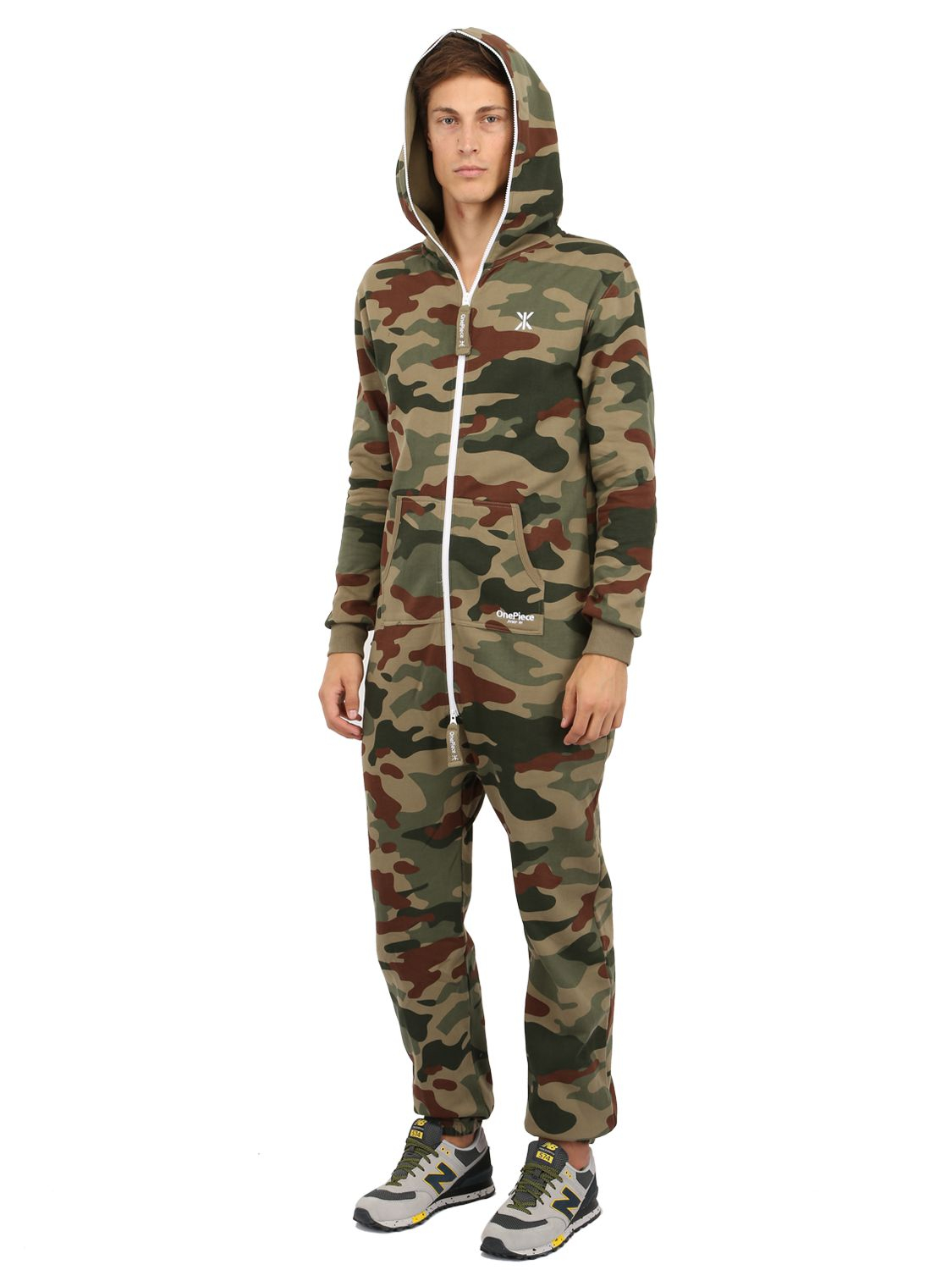 one piece camouflage jumpsuit