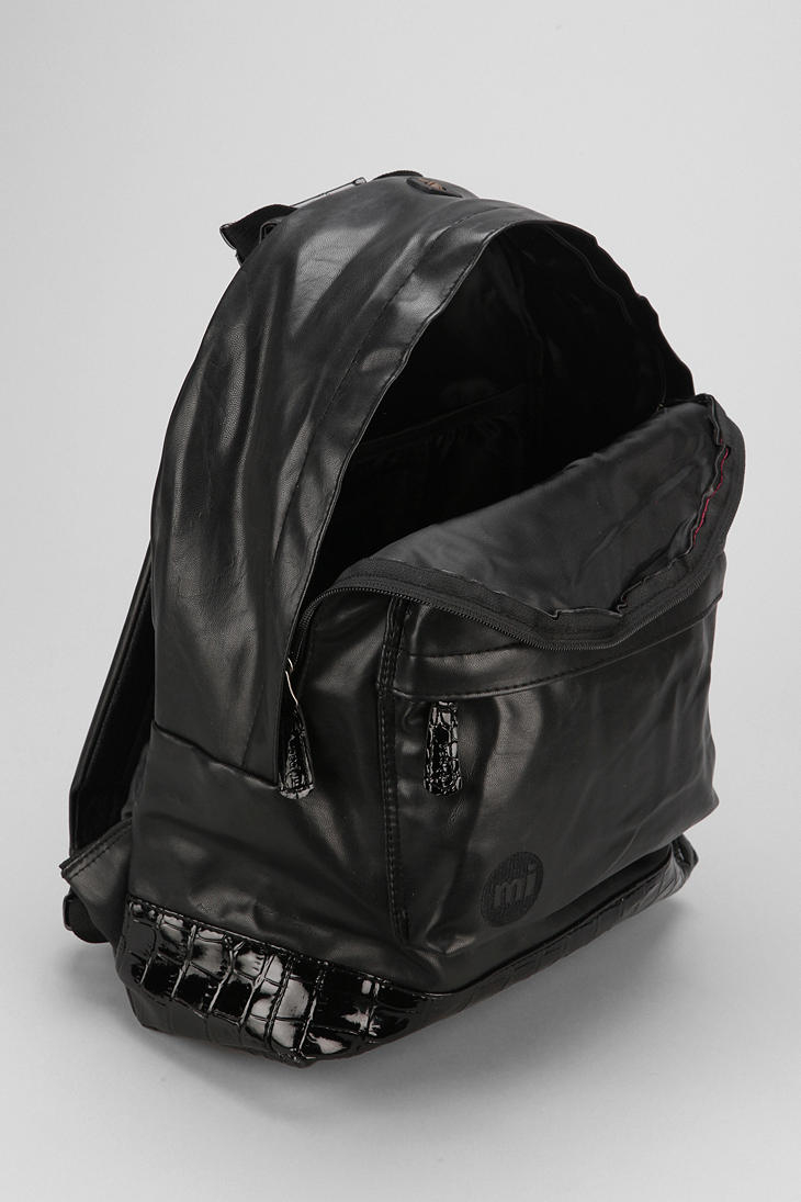 Mi-Pac Prime Black Crocodile Backpack for Men - Lyst