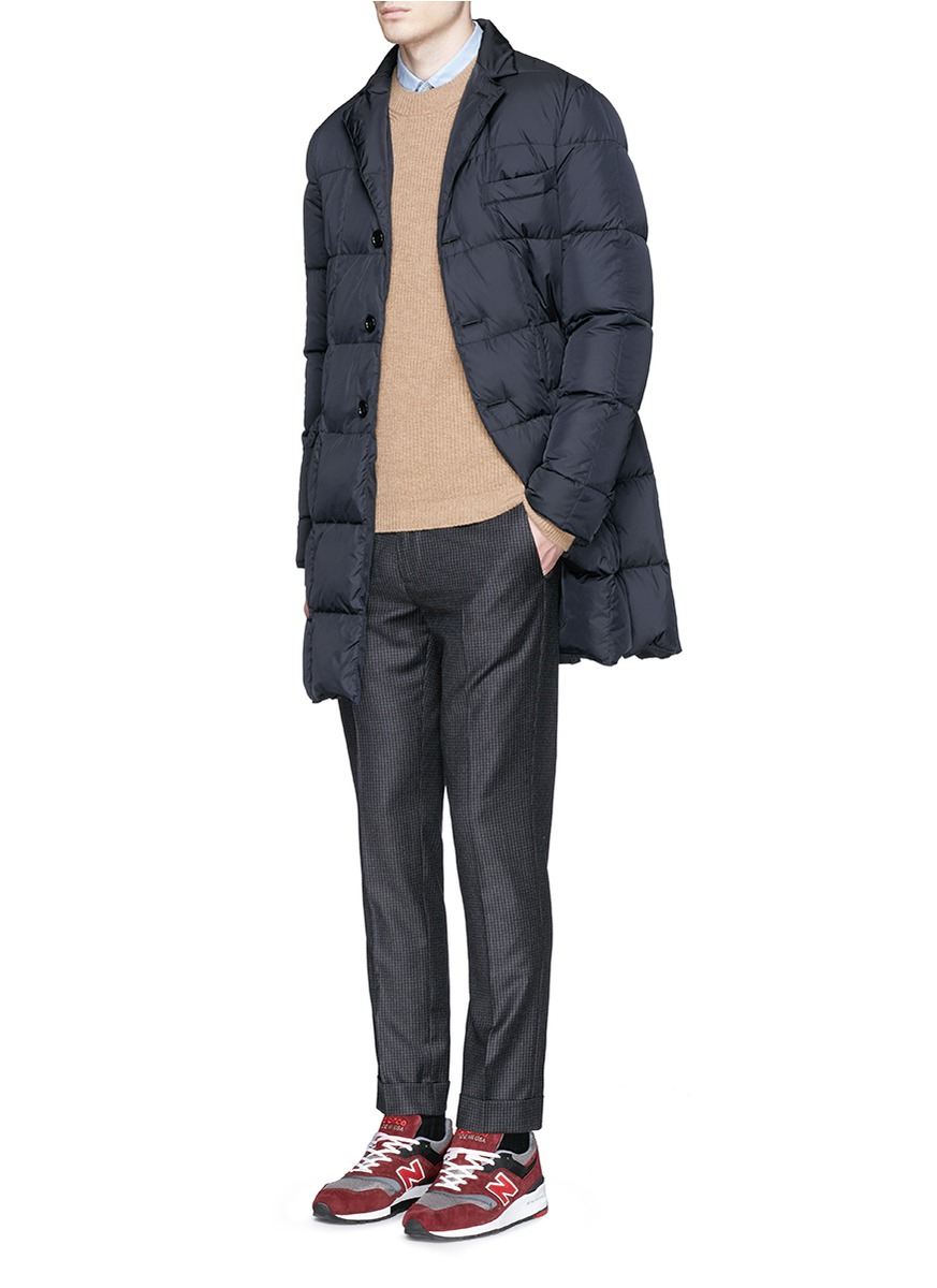 aspesi padded coat